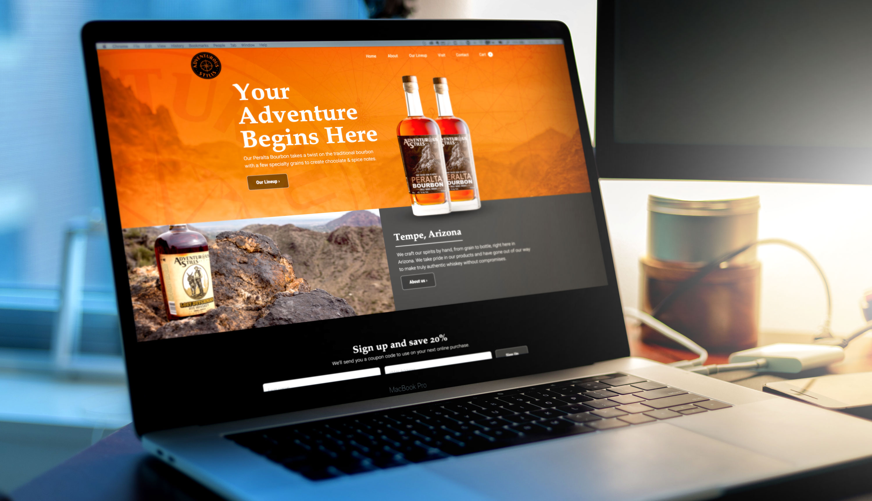 Adventurous Stills Web Design